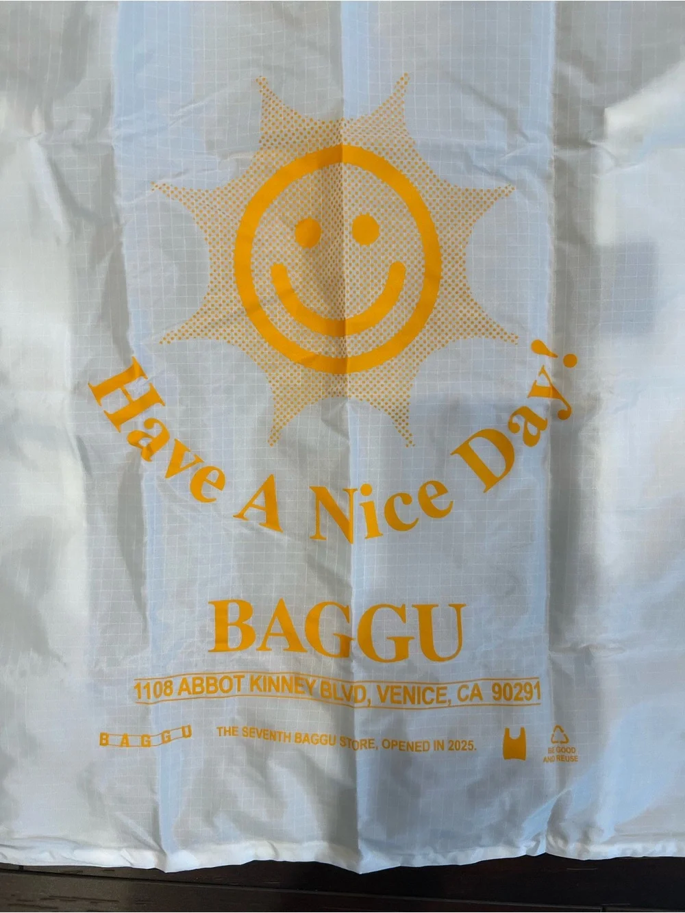 BAGGU Reusable Bag Venice Exclusive Edition